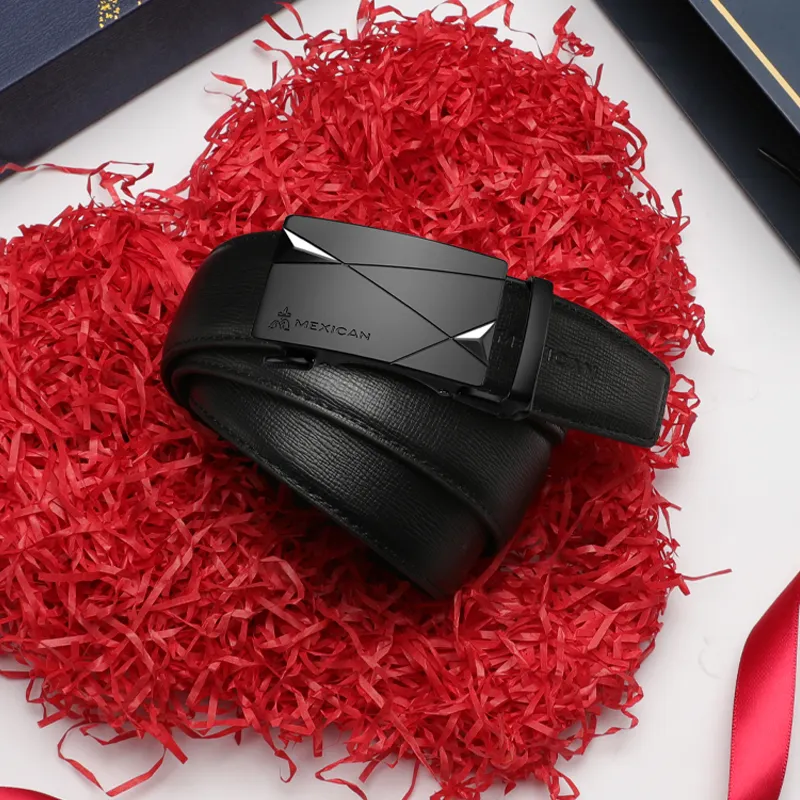 MEXICAN Top Grain Cow Leather Belts Men's 3.5cm-5