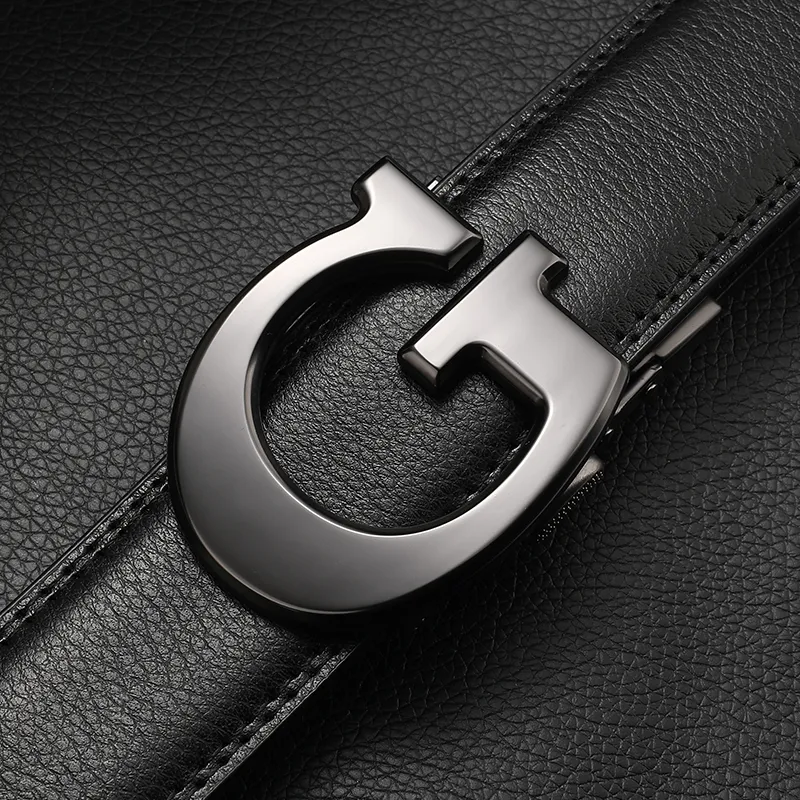 MEXICAN Cow Split Leather Belts Men's 3.5cm-2