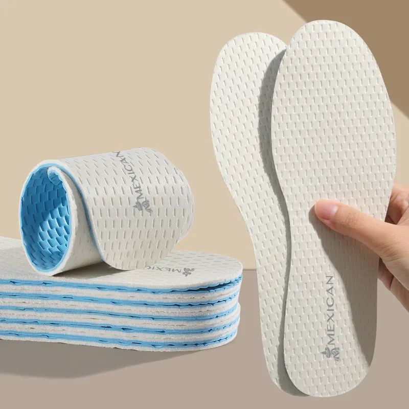 MEXICAN Latex+Gene Fiber Fabric Insoles Unisex-1