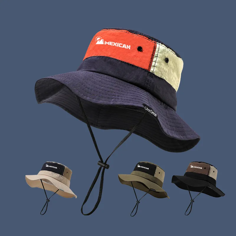 MEXICAN Polyester Bucket Hats Unisex-2