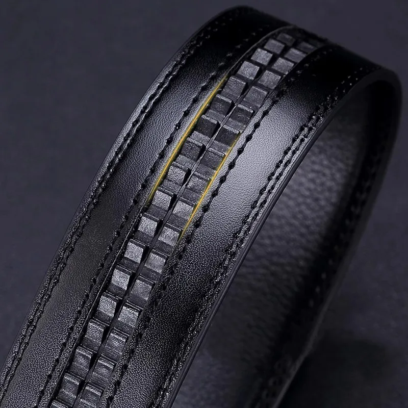 MEXICAN Split Cow Leather Belts Men's 3.5cm-4