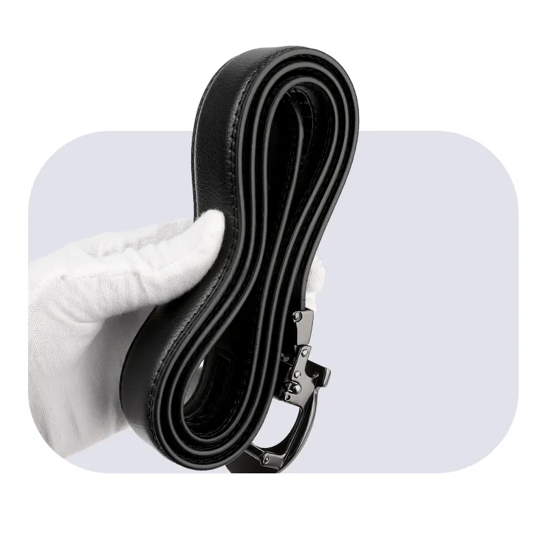 MEXICAN Cow Split Leather Belts Men's 3.5cm-4