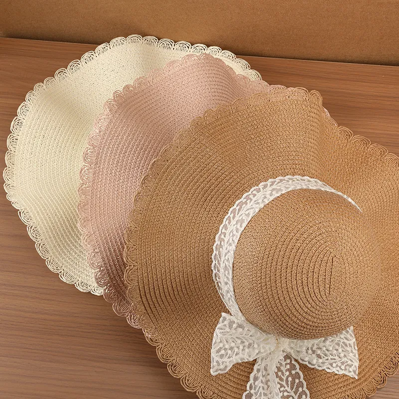 MEXICAN Paper Reed Sun Protection Hats Women's-9