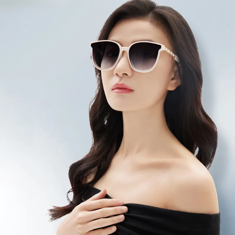 SUPER SUNG Plate And Metal Round Sunglasses Unisex-8