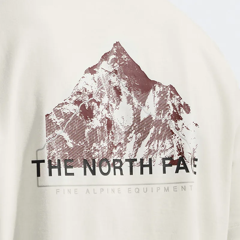 THE NORTH FACE SS25 T Shirt Men's QLI/Dune White-3