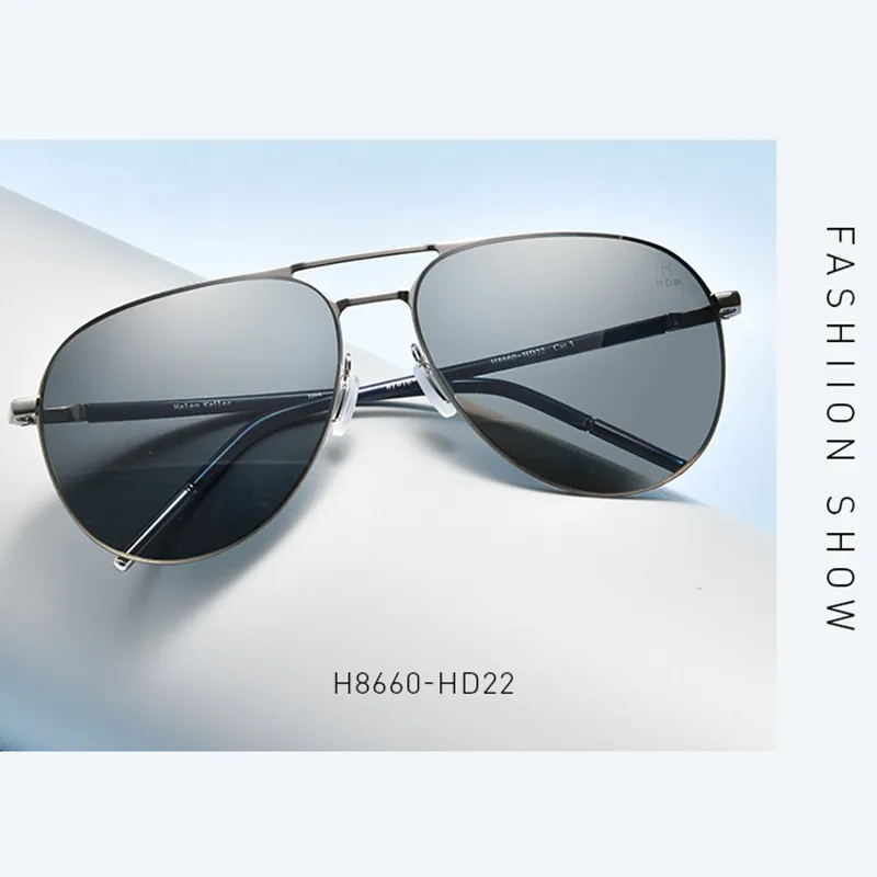 HELEN KELLER Stainless Steel Aviator Sunglasses Unisex-5