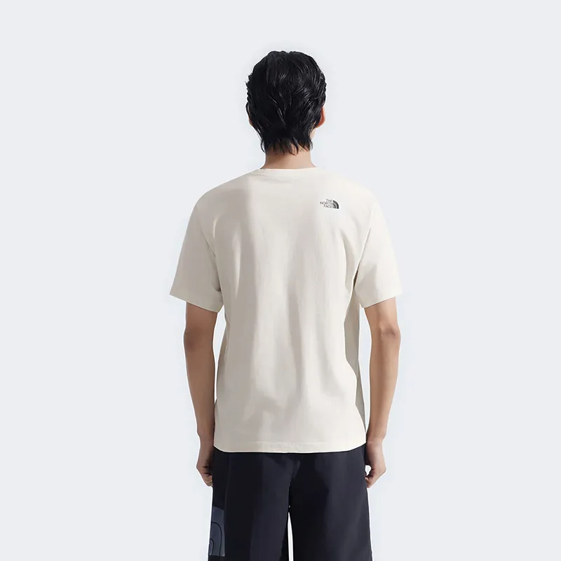 THE NORTH FACE T Shirt Unisex Dune White-3