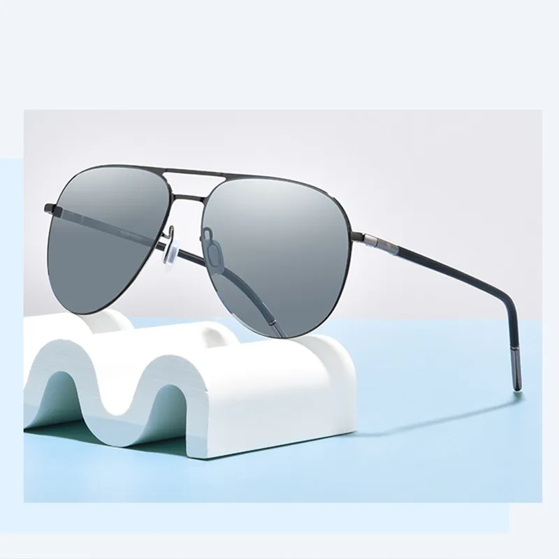 HELEN KELLER Stainless Steel Aviator Sunglasses Unisex-4