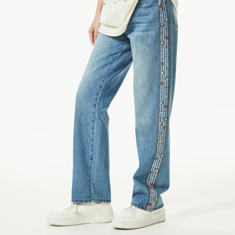 Ed Hardy SS24 Jeans Women's Indigo-4