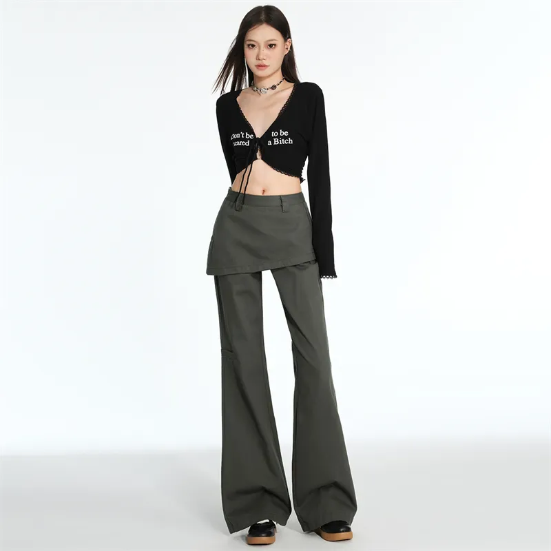 KUNZHUDAXIANG Casual Pants Women's-15