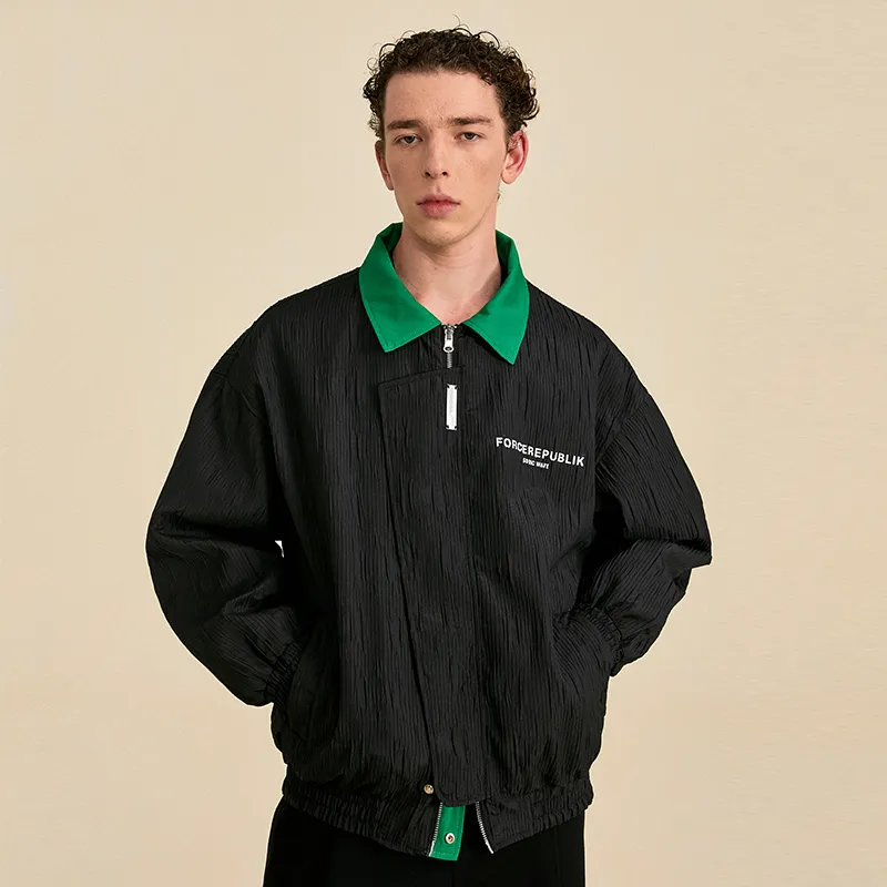 FORCEREPUBLIK Jackets Unisex Black-4