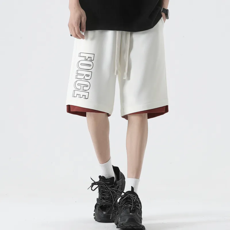 FORCEREPUBLIK Casual Shorts Unisex-13