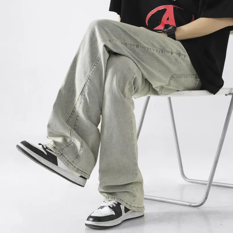 PANDA ADEVIL Classic Jeans Style Unisex Vintage Blue Tone-92