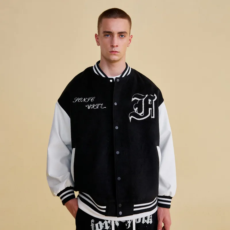 FORCEREPUBLIK Baseball Jerseys Unisex Black-2