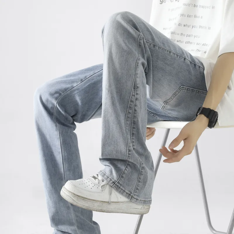 PANDA ADEVIL Classic Jeans Style Unisex Vintage Blue Tone-114