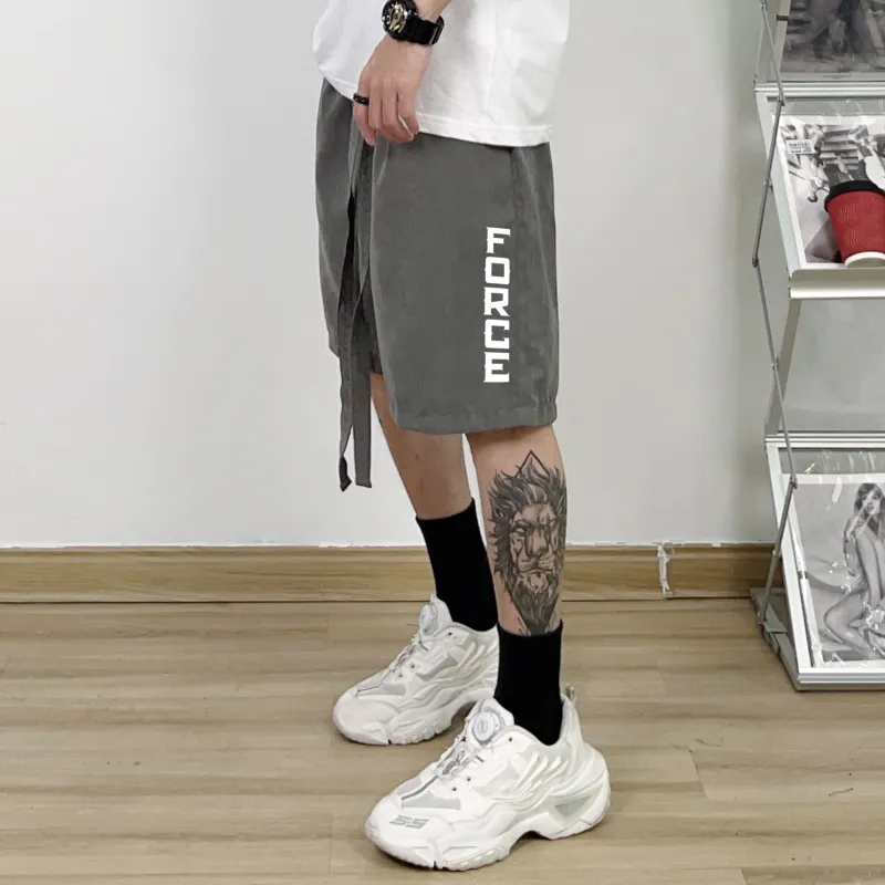 FORCEREPUBLIK Casual Shorts Unisex-16