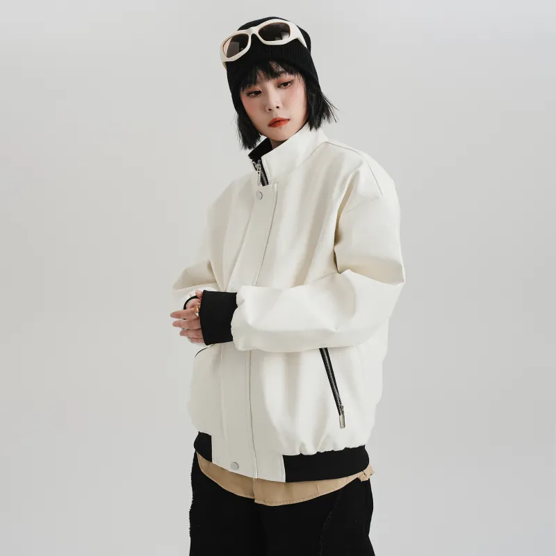 FORCEREPUBLIK Leather Jacket Unisex-7