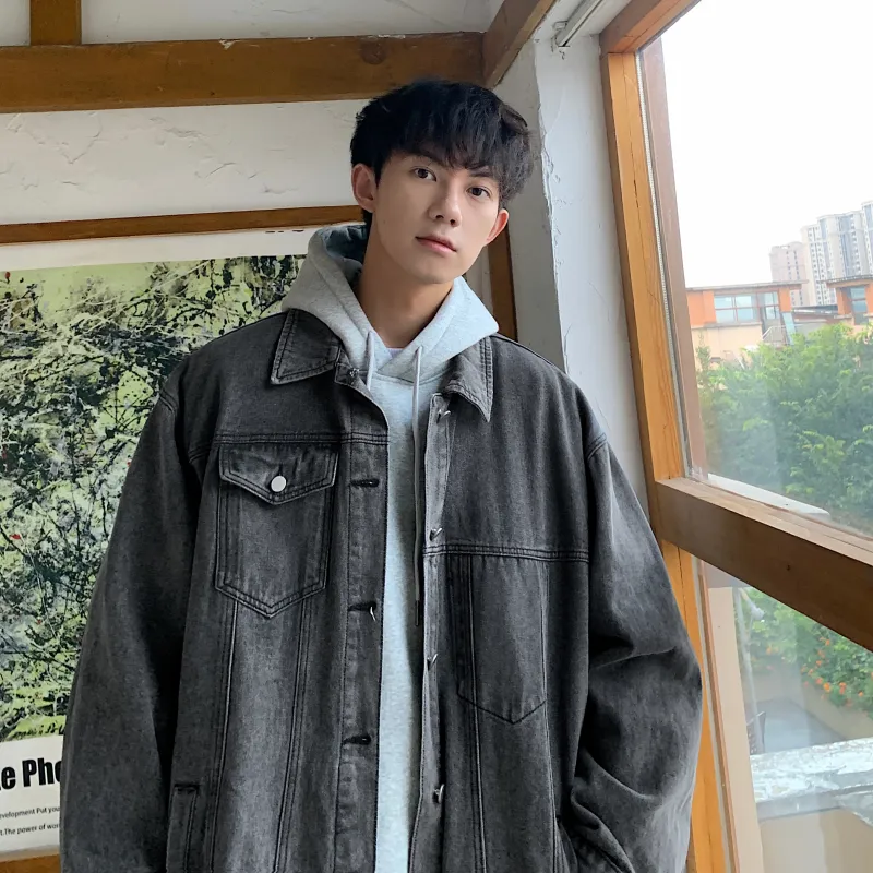 TESTUNG Denim Jackets Unisex-16