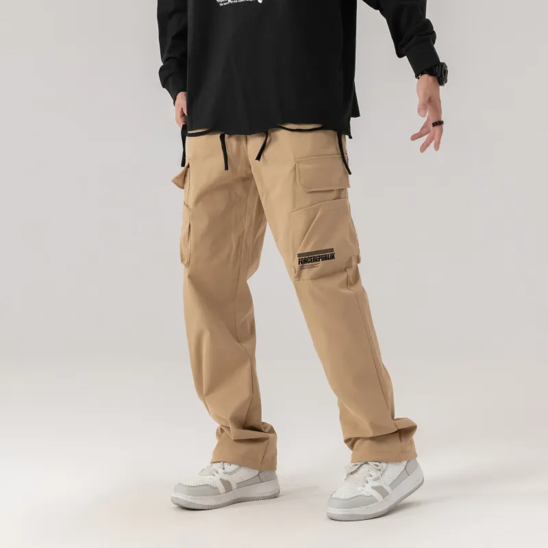 FORCEREPUBLIK Casual Pants Unisex-11