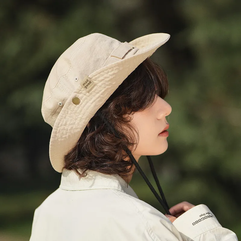 Madgood Cotton Bucket Hats Unisex-5
