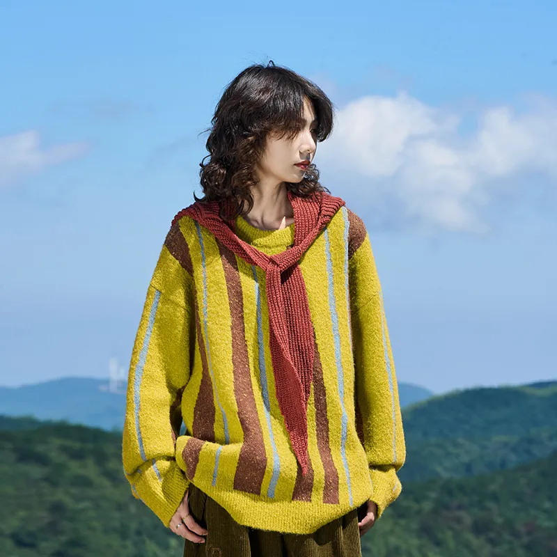 Madgood Sweater Unisex Mustard Yellow-2