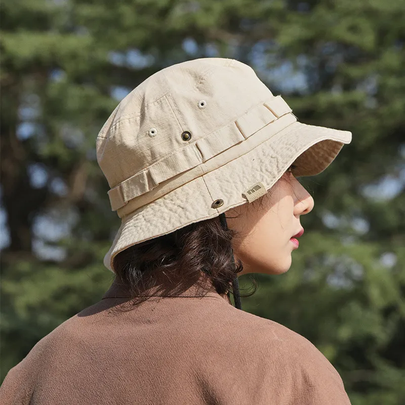 Madgood Cotton Bucket Hats Unisex-6