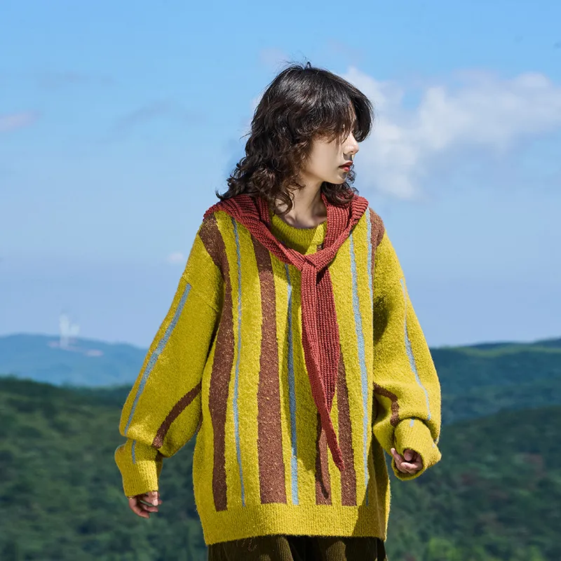 Madgood Sweater Unisex Mustard Yellow-5