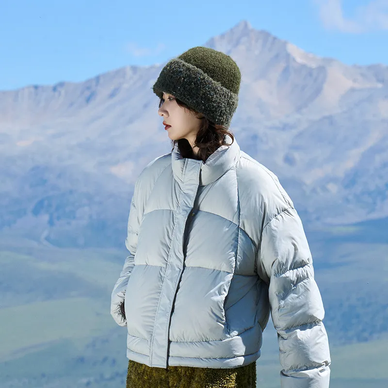 Madgood Down Jacket Unisex Light Gray-2