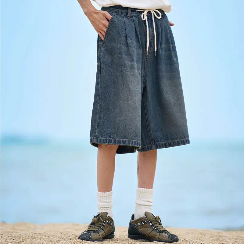 Madgood Denim Shorts Unisex-5