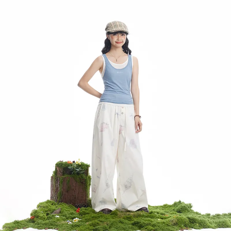 Saotome Casual Pants Women's Ecru-3
