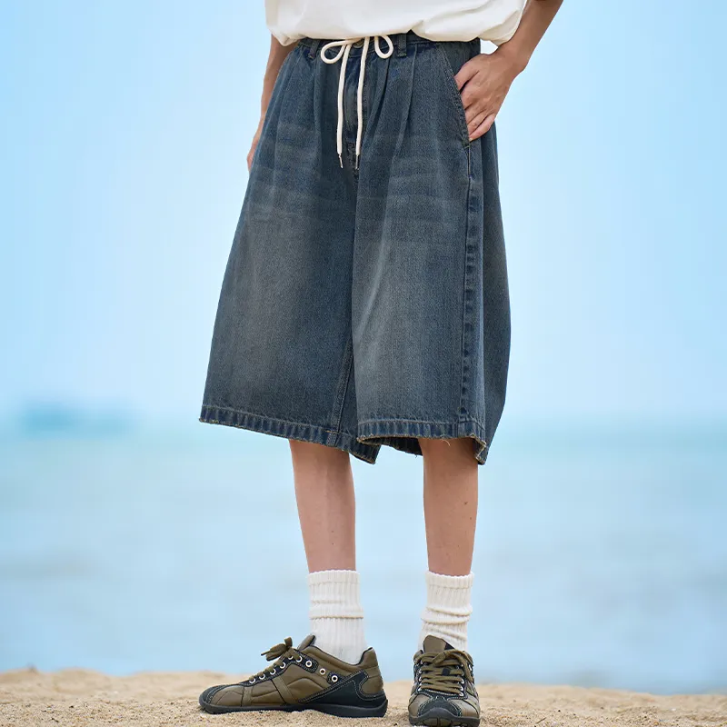 Madgood Denim Shorts Unisex-2