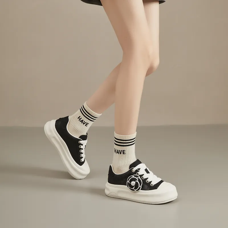 15 MINS Low Top Skateboard Shoes Women's-11