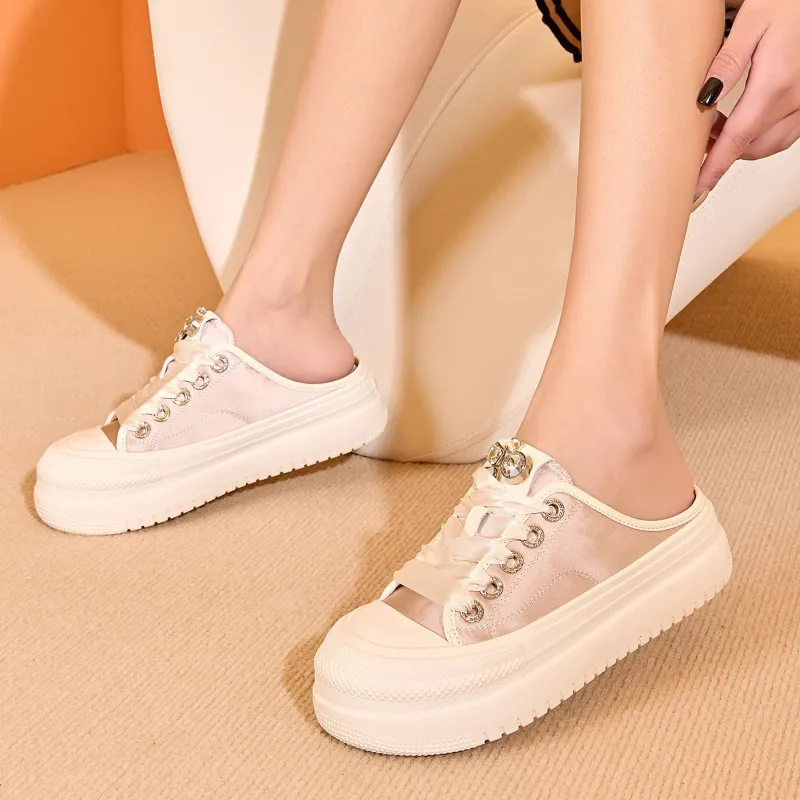 15 MINS Wrap toe Slippers Women's-11