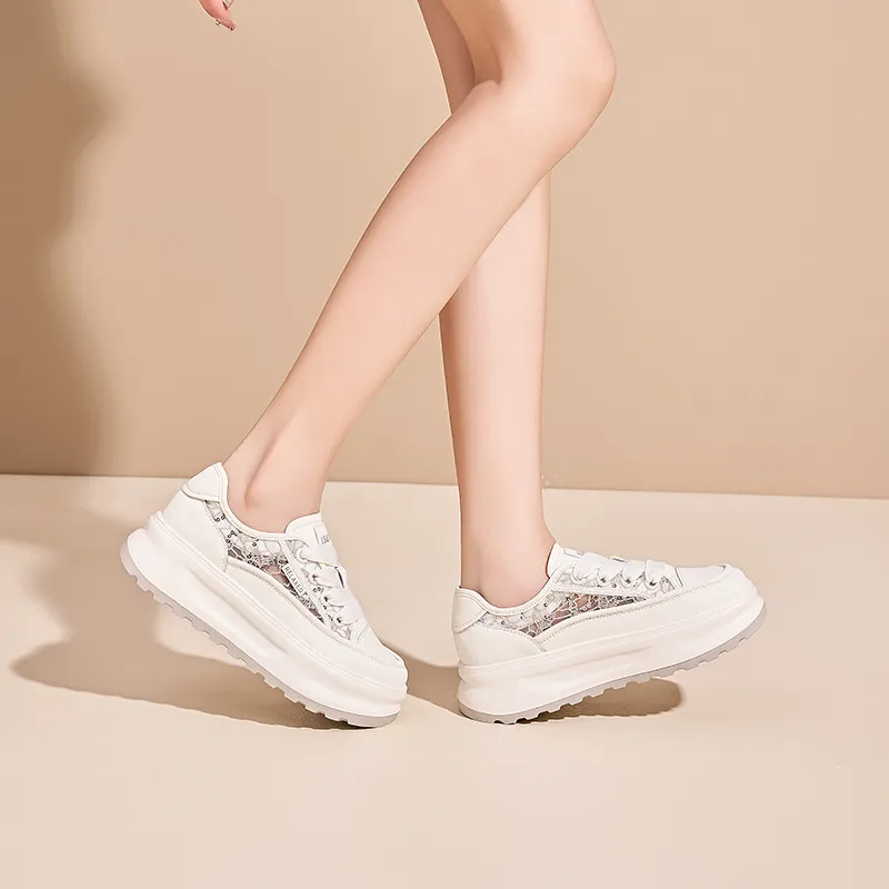 15 MINS Anti Slip Wear Resistant Low Top Skateboard Shoes Women's-11
