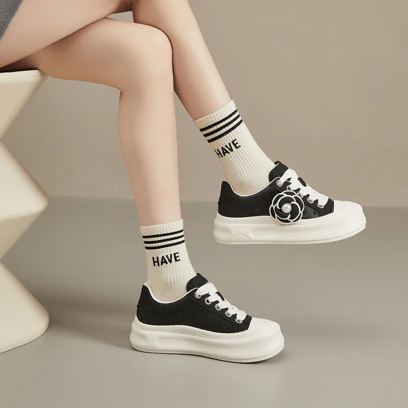 15 MINS Low Top Skateboard Shoes Women's-12