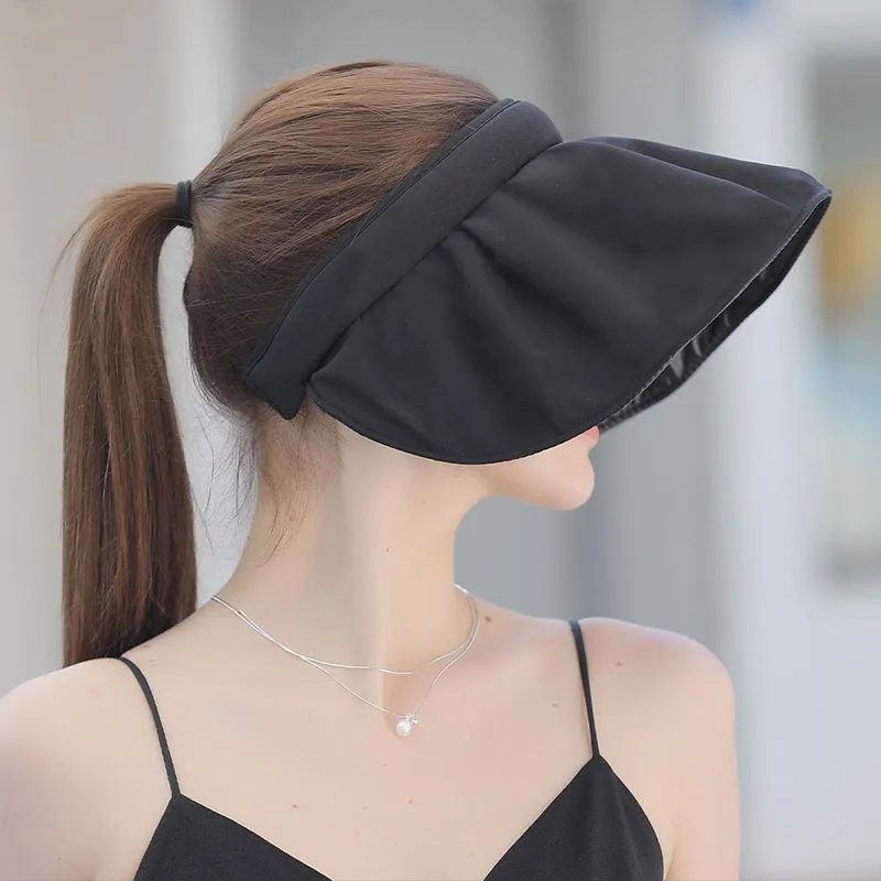 LE TISSERAND Polyester Visor Sun Protection Hat Women's-2
