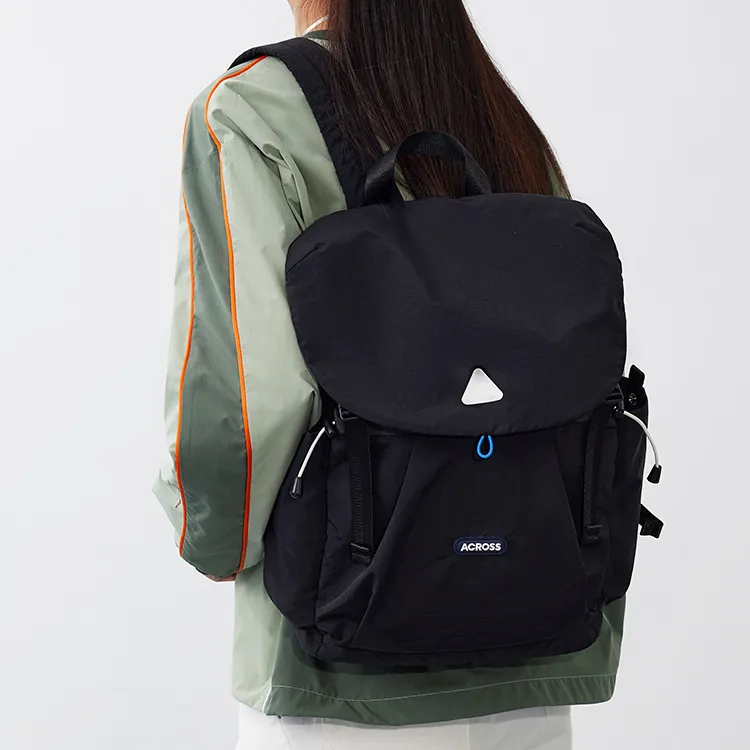 ACROSS Polyester Backpack Regular Unisex Multicolor-3