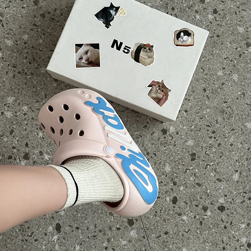 FGHGF Slippers Pink/Yellow/Blue/Black-2