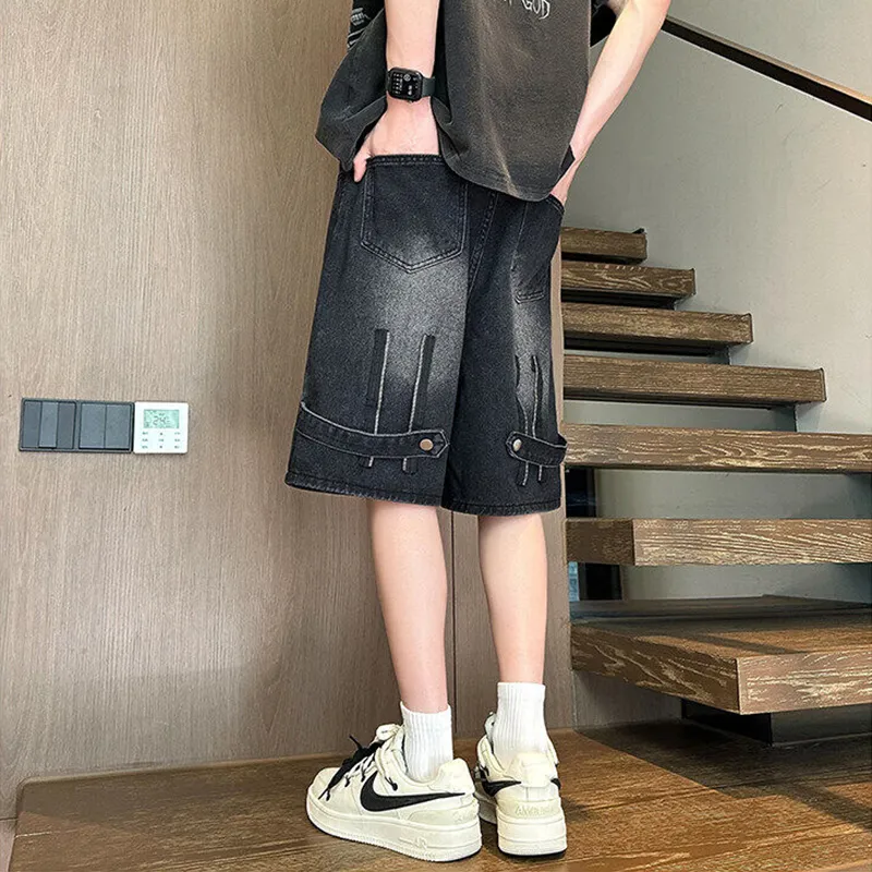 Cost Per Kilo Denim Shorts Unisex-8