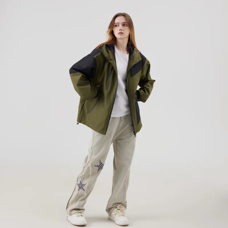 Cost Per Kilo Waterproof And Windproof Windbreaker Jacket Unisex-17