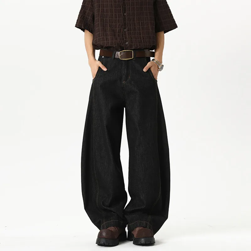Cost Per Kilo Jeans Unisex Black-1