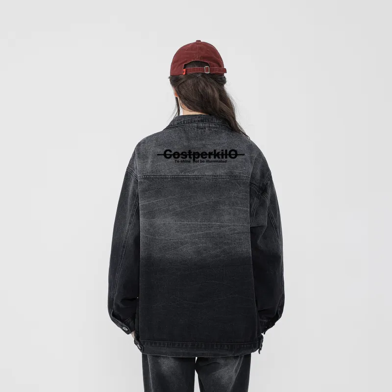 Cost Per Kilo Denim Jacket Unisex-4