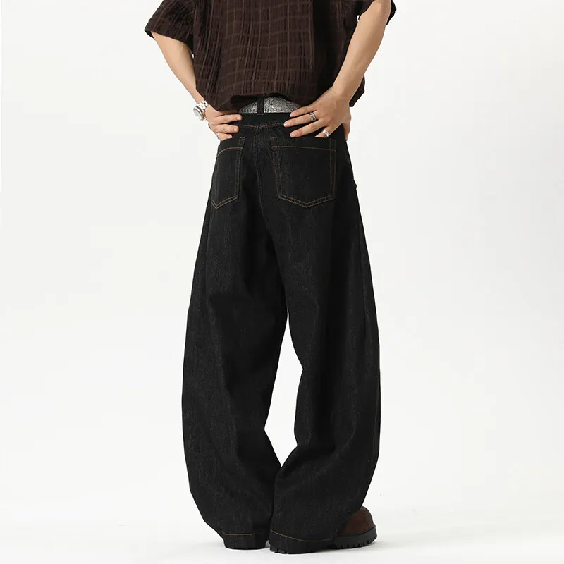 Cost Per Kilo Jeans Unisex Black-3