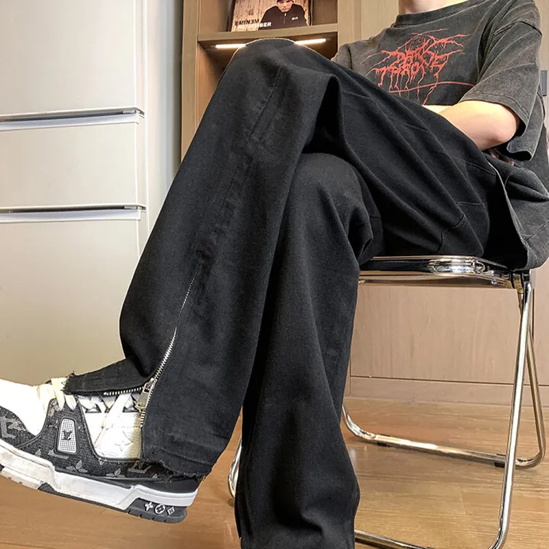 Cost Per Kilo Jeans Unisex Black-4