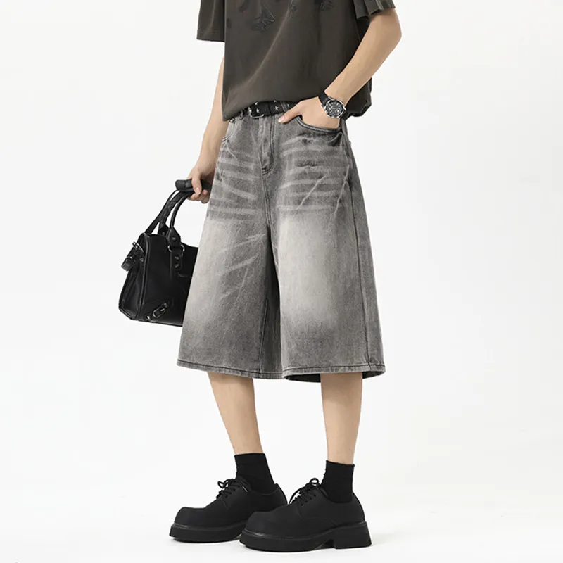 Cost Per Kilo Denim Shorts Unisex-8