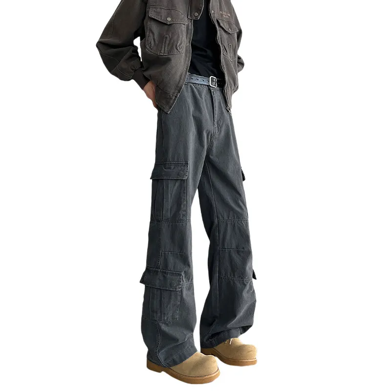 Cost Per Kilo Jeans Unisex Gray-3
