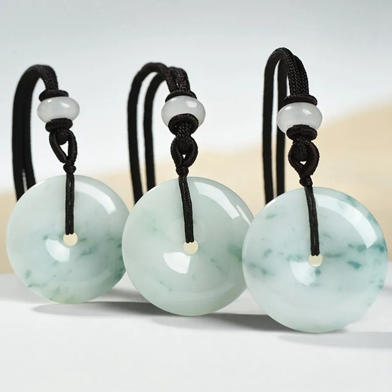 Royal Heaven's Choice Glutinous Jade Jadeite Pendants Unisex-3