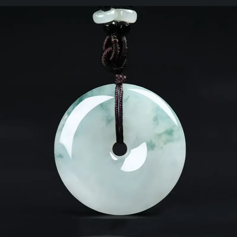 Royal Heaven's Choice Glutinous Jade Jadeite Pendants Unisex-2