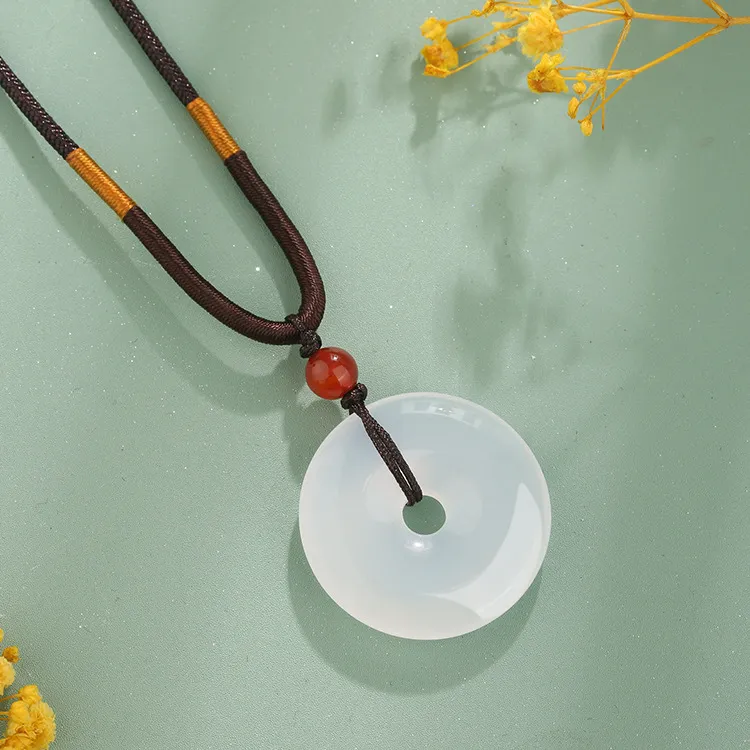 Royal Heaven's Choice Chalcedony Pendants Unisex-1