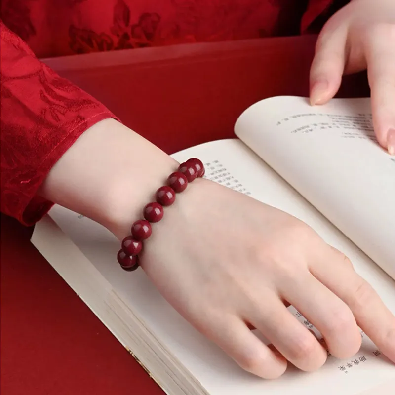 Royal Heaven's Choice Cinnabar Bracelets Unisex-3